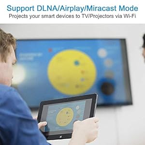 Wifi Display Dongle – 2.4G + 5G Wireless 4K HDMI Display Adapter, Mini Mirroring Supporto Miracast AirPlay DLNA per… - immagine 3