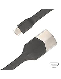 Cable adaptador USB tipo C a HDMI para Samsung Galaxy S8 S8+ Plus, TV,  Pixel, Note 8, MacBook Pro 2017 2016, Lenovo, y más tipo C Laptop 4K Ultra HD Display etc. YUAWEE USB C a HDMI Cable