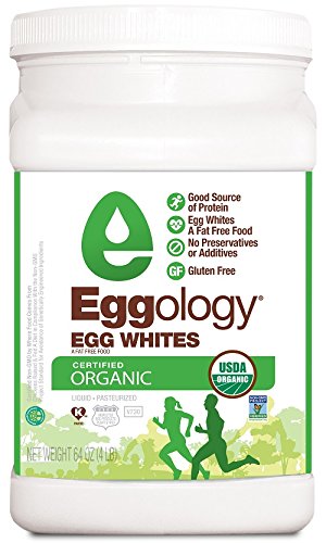 Eggology Certified Organic Pure Egg Whites, 64oz, 4 count