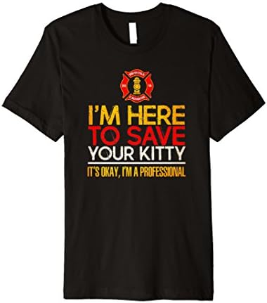 "Save Your Kitty" 2018 Graduation Rescue Firefighter T-shirt