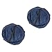 MaidMAX Pop-Up Laundry Clothes Hamper, Mesh Laundry Basket with 2 Handles Each, Collapsible, Blue, Set of 2