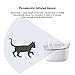 HoneyGuaridan Pet Drinking Water Fountain, Super Quiet Automatic Cat Water Dispenser with 2 Replacement Filters for Dogs, Cats, Birds and Small Animals