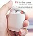 DamonLight (Fit in The case) Airpods Earpods Covers Anti-Slip Silicone Soft Sport Covers Accessories for AirPods Earbud AirPods Ear Tips 2 Pairs (Spicy Red)