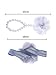 Willbond 8 Pairs Barefoot Sandals Flower and 2 Pairs Baby Girl's Aritificial Pearl Foot Flower Shoes, Totally 10 Pairs