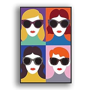 Framed Canvas Wall Art for Living Room, Bedroom Minimalist Abstract Canvas Prints for Modern Home Decoration Ready to Hang - 16"x24" inches
