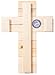 P. Graham Dunn American Flag Red White and Blue Distressed 7 x 5 Wood Wall Art Cross Plaque