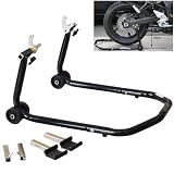 ALPHA MOTO All in One Front Or Rear Universal Sportbike Motorcycle Lift Stand Swingarm Spool Paddock Lift Fork Lift Fits for GSXR GIXXER 600 750 1000 Hayabusa CBR 600 900 1000 YZF R1 R6 ZX 6R 7R 9R