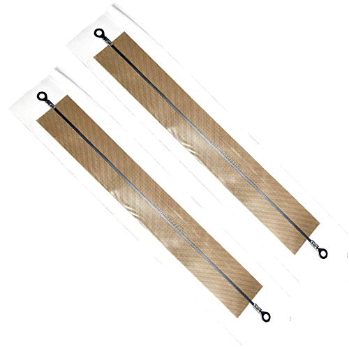 2-Pack: 8" inch Impulse Sealer Heating Element Service Spare Repair Parts Kit PFS-200 FS-200 PSF-200 PSF200 F-200