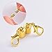 Frienda 14 Pieces Magnetic Lobster Clasp Magnetic Jewelry Clasps with Storage Bag for Jewelry Necklace Bracelet, Silver and Gold