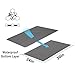 Asobeage Premium Cat Litter Mat(23”X17”) Litter Trapping Mat, Cat Litter Box Mat Scatter Control,Waterproof Double Layer Honeycomb Design,Easy Clean Washable EVA Material