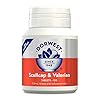 Dorwest-Herbs-Scullcap-Valerian-Tablets-100-tablets Dorwest Herbs Scullcap & Valerian Calming Tablets for Dogs and Cats, 100 Tablets, Natural Dog Calming Supplements for…