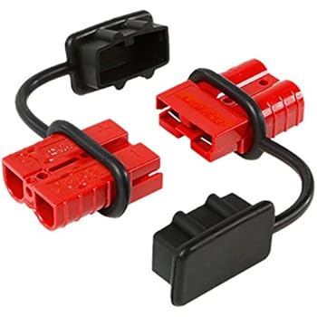 Orion Motor Tech 6-8 Gauge Battery Quick Connect Disconnect Wire Harness Plug Kit for Recovery Winch or Trailer, 12-36V DC, 50A