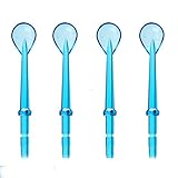 4pcs Wyfun Replacement Oral Hygiene Cleaner Tongue Cleaning Brush for Waterpik Oral irrigator WP-100 WP-450 WP-250 WP-300 WP-660 WP-900