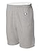 Champion Adult Waistband Gym Short, Oxford Gray, Large