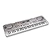 aPerfectLife Piano for Kids, Multi-Function 61 Keys Electronic Organ Kids Piano Musical Teaching Keyboard Toy for Kids Children (Silver)