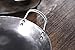 Mecete Wok pan 2nd Generation, Traditional Hand Hammered Uncoated Carbon Steel Pow Wok with Wooden and Steel Helper Handle (14 Inch, Round Bottom) 1.8 mm thickness