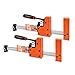 Jorgensen 12-inch Parallel Jaw Bar Clamp Set, Woodworking Clamps, Cabinet Master, 2-Pack