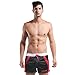 DESMIIT Men's Mesh Short With Pocket Black US Small Asia L Waist:30-32