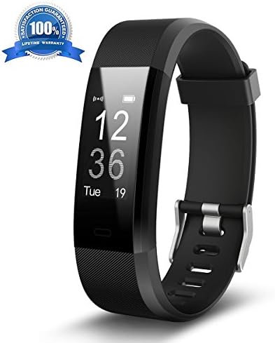 MRS LONG Fitness Tracker YG3 Plus Heart Rate Monitor Activity Tracker Waterproof/Pedometer/Call Message Alert/Sleep Monitor/Calorie/for Android and iOS (black)