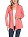12 Ami Basic Long Sleeve Open Front Cardigan (S-XXXL) - Made In USA