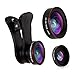 Empire of Electronics Phone Camera Lens Kit for iPhone, Samsung & Cell Phones | 3 in 1 Fisheye Lens, Wide Angle Lens and Macro Lens Attachment | Travel Size plus Accessories primary