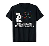 Embrace Differences T-Shirt - Autism Awareness Shirts