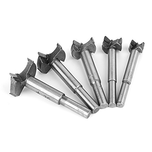 Forstner Drill Bits, Stageek 5 Pcs Woodworking Forstner Bits Set