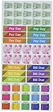 PAPER HOUSE Budget Life Organized Functional Stickers