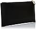 MICHAEL Michael Kors Women's Mercer Leather Clutch Bag Black One Size