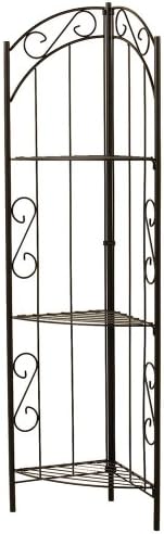 River North 66 In. Corner Rack - Black