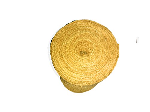 Burlap Ribbon 3" x 10 Yards Natural Jute 3 Inch 30ft roll (Natural, 3 Inch X 10 Yards) - Thumbnail 3