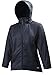 Helly Hansen Women's Voss Windproof Waterproof Rain Jacket, Classic Navy, Large