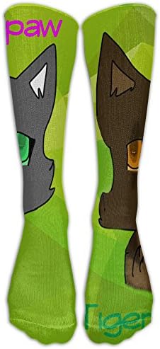 Dovepaw And Tigerheart Cats Art Design Compression Socks Fashion Simple Elastic Stockings