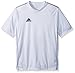adidas Juniors' Core 18 Training Soccer Jersey White/Black, Medium