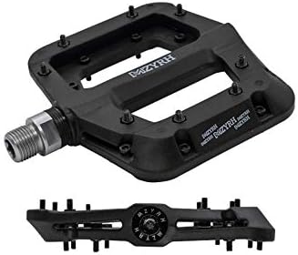Wcrb ロード用自転車のペダルナイロン3ベアリングコンポジット9 16マウンテンバイクペダル高強度ノンスリップ自転車ペダルの表面 フットペダル 引き出物 Black Color