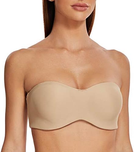 Unlined underwire strapless bra Clearance