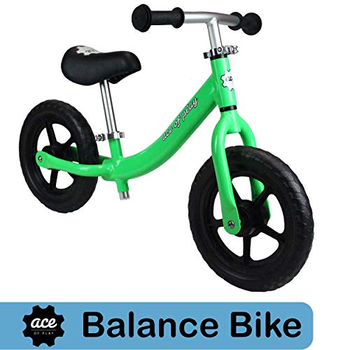 Ace of Play Light Weight Aluminum Balance Bike (Green)