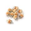 Vvciic 10 stuks inline brandstoffilters, gasolie-vloeistoffilter, benzinefilter voor motorfiets, scooter, 3 x 5,5 cm