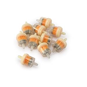 Onever 10 stuks oliefilters voor dirtbike, vloeibaar gas, benzine, voor scooter, motorfiets, motor