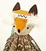SmartyKat Toss-A-Fox Feather Toss & Chase Cat Toy, Randomly Selected Color - Brown OR White, One Size