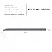 Heiyo Active Touch Stylus Pens Fine Tip Stylus Metal Electronic Styli/Ballpoint Pen for iPad, iPhone 6 /7 plus, Samsung ,Smartphones,PC,All Capacitive Touch Screen Devices-Grey
