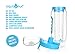 AquaFrut 32 OZ Fruit Infuser Water Bottle BPA-Free Fruit Infusion Sports Bottle - Flip Top Lid w Drinking Spout, Leak Proof, Made of Durable Tritan. Free Recipe eBook! (Blue)