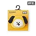 BT21 Official Merchandise by Line Friends - CHIMMY Character Plush Hair Tie, Yellow