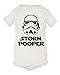Cute Star Wars Inspired Onesie “Storm Pooper Dark Side