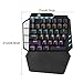 FELICON Single Hand Mechanical Gaming Keyboard Rainbow LED Backlit Blue Switch Wired USB 38 Keys Gamer One Hand Keyboard Ergonomic for Computer Laptop PC …thumb 1