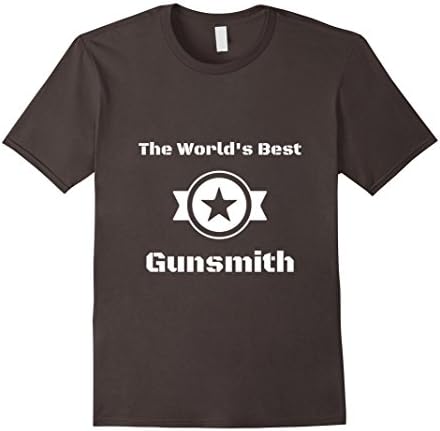 Men's Gunsmithing T-Shirt - The World's Best Gunsmith  3XL Asphalt