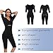 MISS MOLY Women's Post Surgery Body Shaper Fajas Colombianas Arm Compression Vest Full Body Shaper L Black