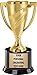 Crown Awards Gold Cup Trophies with Custom Engraving, 7.25