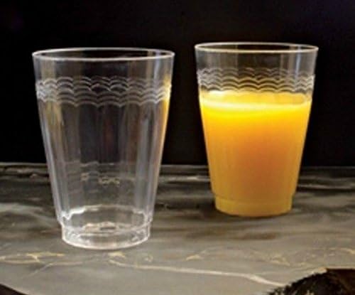 EMI Yoshi Koyal Extra Heavy Weight Tumblers, 12-Ounce, Clear, Set of 240