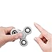 LNMBBS Hand Spinner Fidget Toy - Stress Reducer, Good for ADD, Anxiety, and Autism– Tri-spinner Fidget Toy, Best Stress Relieve, Perfect for Killing Time (White)